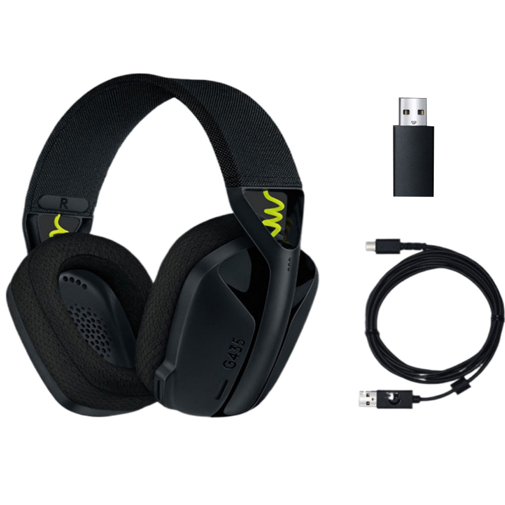 Diadema Gamer Logitech G435 Inalám LIGHTSPEED PS5 MAC PC