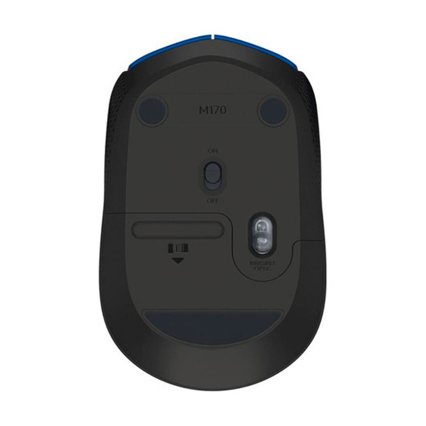 Mouse Inalámbrico Logitech M170 Azul Receptor Usb