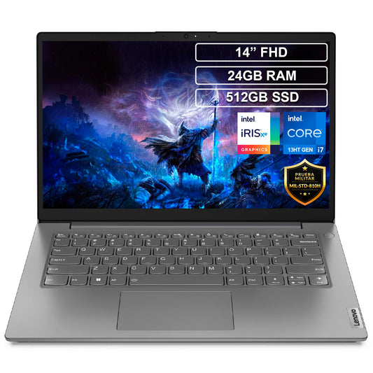 Portátil Lenovo V14 G4 Core i7 1355U 24GB 512GB FHD 14”