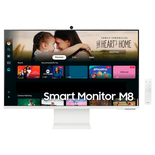 MONITOR SAMSUNG SMART M8 32" 4K 4MS 60Hz CAMARA SLIMFIT WIFI