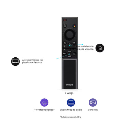 Televisor Samsung Smart 65" Crystal UHD Du7000 4K